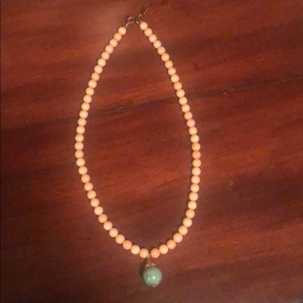 Coral & Turquoise Necklace